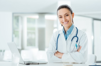 Female Doctor with stethoscope